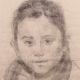 Portrait Pencil Drawing Illustration Painting