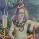 Framed Painting Of God Shiva Umapati Shankar