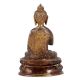 Pure Brass Buddha Statue In Meditation