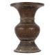 Brass Urn Style Cylindrical Vase