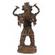 Brass Tribal Musician Statue