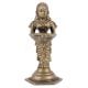 Golden Brass Deep Laxmi Holding Diya