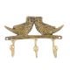 Brass Owl Wall Hook Key Hanger