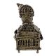 Brass Dhokra Jewelry Trinket Box Duck Statue