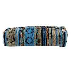 Blue Tribal Pencil Case Bag