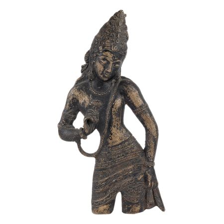 Indian Hindu Male Gold Statue