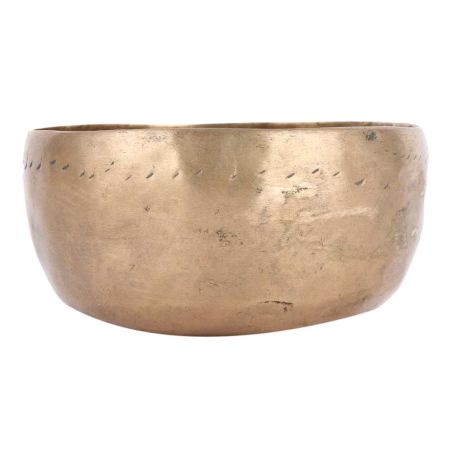 Extra Large Brass Bowl Hammered Design