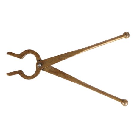 Golden Brass Sanchi Kitchen Tong or Pakkad