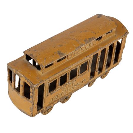 Brass Cable Car Toy Showpiece