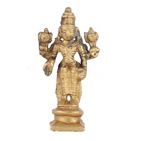 Brass Supreme God Vishnu Statue