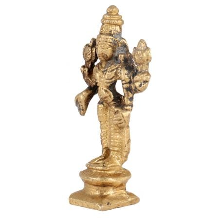 Brass Supreme God Vishnu Statue