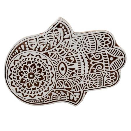 Set Of 1 Piece New Wooden Printing Block