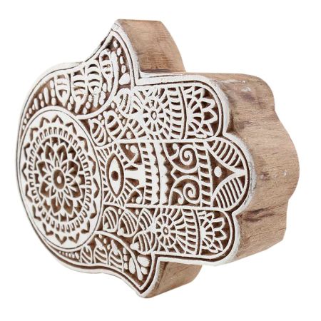 Set Of 1 Piece New Wooden Printing Block