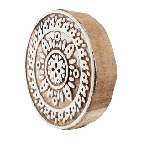 Set Of 1 Piece New Wooden Printing Block