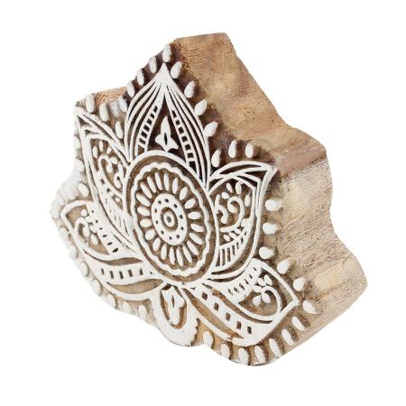Set Of 1 Piece New Wooden Printing Block