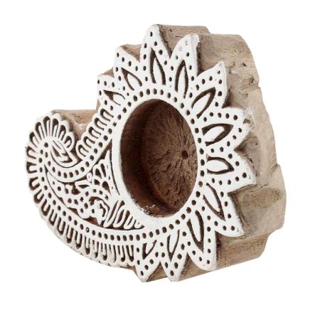 Set Of 1 Piece New Wooden Printing Block