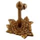 Brass Bud Flower Hanging Wall Mount Bracket