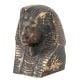 Egyptian King Tut Brass Bust Statue