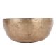 Rustic Brass Bowl With Rough Edges And Heavy Patina