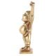 Brass Happy Man Laughing Buddha With both hands Raised Upwards