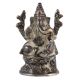 Brass Lord Ganesha On Lotus Statue