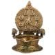 Brass Ganesha Ashtalakshmi Oil Lamp