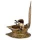 Brass Ganesha Ashtalakshmi Oil Lamp