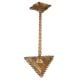 Brass Oil Diya Triangular Light Stand