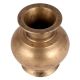 Brass Round Water Pot For Daily Rituals