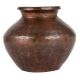 Brass Pot With Hand Hammered Design