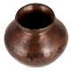 Brass Pot With Hand Hammered Design