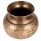 Brass Water Pot With Faded Design