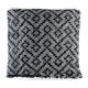 Black Grey Geometric Cushion Cover