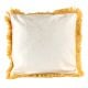 Mustard Yellow Fringe Throw Cushion Cover