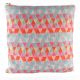 Multi Geometric Triangles Handloom Cushion Cover