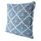 Blue Woven Cotton Handloom Cushion Covers