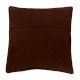 Ribbed Cotton Chocolate Cushion Cover
