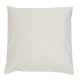 White Ribbed Cushion Cover