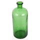 Empty Green Glass Wine Bottle