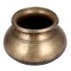 Solid Brass Round Matka Or Water Pot