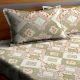 Green Jaipuri Print 1 Double Bedsheet With 2 Pillow Covers