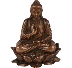 Sitting Budha Plate Figure