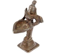 Brass Pavai Villaku Lady Oil Lamp