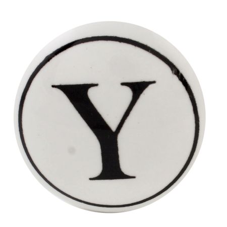 Y Alphabet Knobs