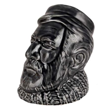 Blackish Blue Ernest Hemingway Tribute Statue