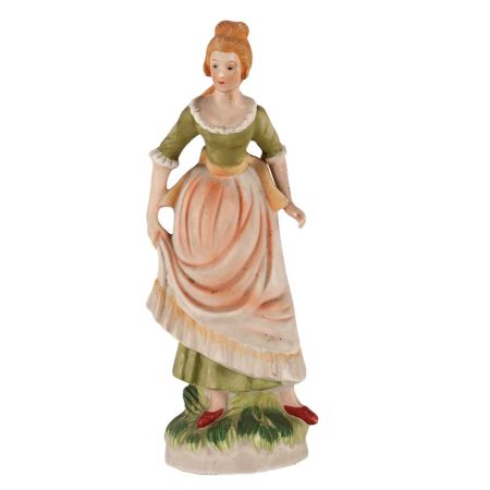 Porcelain Figurine Of Fair Lady