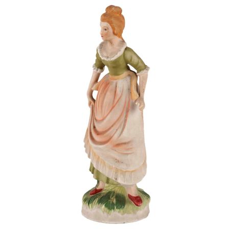 Porcelain Figurine Of Fair Lady