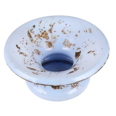 White Glass Islamic Bowl