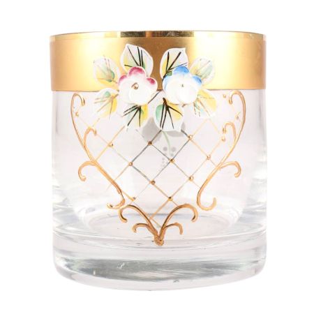 Handmade Tea GlassÂ With Fine Gold Detailing