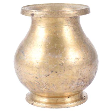 Golden Brass Water Storage Pot
